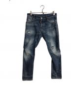 DSQUARED2ディースクエアード）の古着「Tidy biker Jean」｜インディゴ