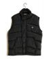 STONE ISLAND（ストーンアイランド）の古着「RIPSTOP DOWN-TC VEST/リップストップダウンティーシーベスト」｜ブラック