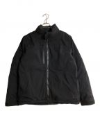 WHITE MOUNTAINEERINGホワイトマウンテ二アニング）の古着「GORE-TEX PACLITE NYLON TAFFEA DOWNJACKET」｜ネイビー×ブラック