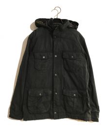 Barbour（バブアー）の古着「Winter Utility Wax Jacket/ウィンターユーティリティーワックスジャケット」｜ブラック