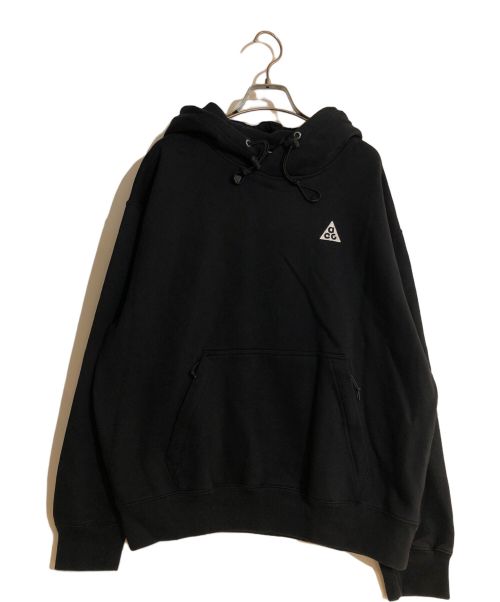 NIKE ACG（ナイキエージーシー）NIKE ACG (ナイキエージーシー) Therma-FIT Fleece Pullover Hoodie/フリース プルオーバー パーカー ブラック サイズ:Mの古着・服飾アイテム