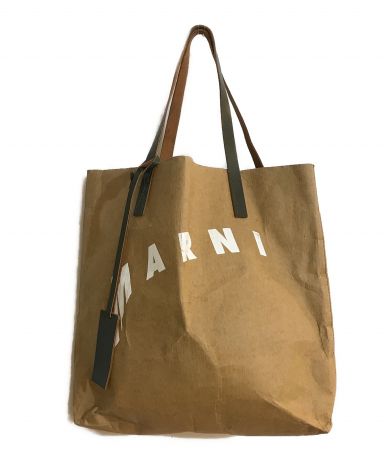 中古・古着通販】MARNI (マルニ) セルローストートバッグ ブラウン｜ブランド・古着通販 トレファク公式【TREFAC FASHION】スマホサイト