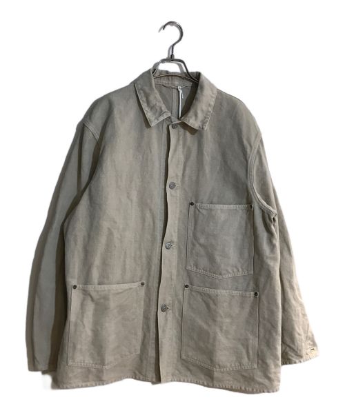 KAPTAIN SUNSHINE（キャプテンサンシャイン）KAPTAIN SUNSHINE (キャプテンサンシャイン) Coverall Jacket/カバーオールジャケット ベージュ サイズ:SIZE 40の古着・服飾アイテム