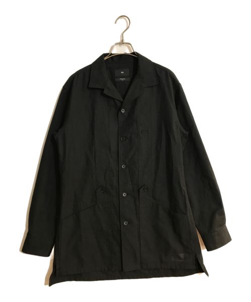 Y-3（ワイスリー）Y-3 (ワイスリー) Workwear Long Sleeve Shirt ブラック サイズ:SIZE 2XSの古着・服飾アイテム