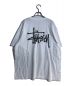 stussy (ステューシー) ロゴプリントTee ホワイト サイズ:XL：6000円