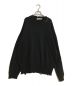 MARNI（マルニ）の古着「COTTON CREW NECK KNIT SWEATER/コットンクルーネックニットセーター」｜ブラック