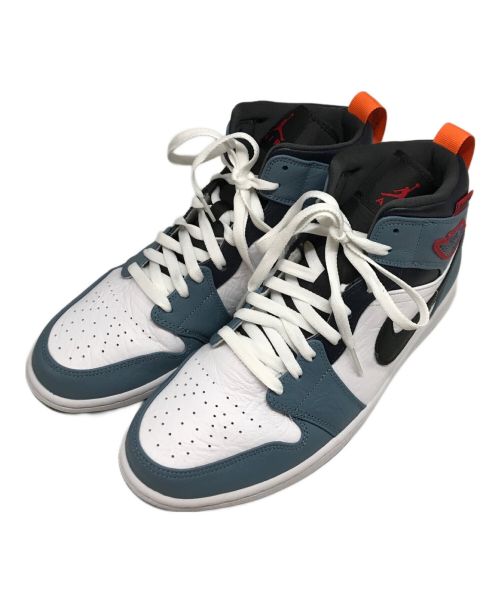 NIKE（ナイキ）NIKE (ナイキ) FACETASM (ファセッタズム) AIR JORDAN 1 MID/エアジョーダン 1 ミッド White/Navy サイズ:29cmの古着・服飾アイテム