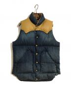 RockyMountainFeatherBedロッキーマウンテンフェザーベッド）の古着「CHRISTY VEST/クリスティー ベスト」｜インディゴ