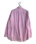 s.k. manor hill (エスケーマノアヒル) Savant Shirt/サヴァントシャツ Pink Cotton サイズ:L：6000円