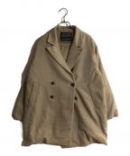 The Loft labo×ZANTERザロフトラボ×ザンター）の古着「NOMY DOUBLE BREASTED MIDDLE DOWN COAT/ノミーダブルプレステッドミドルダウンコート」｜ベージュ