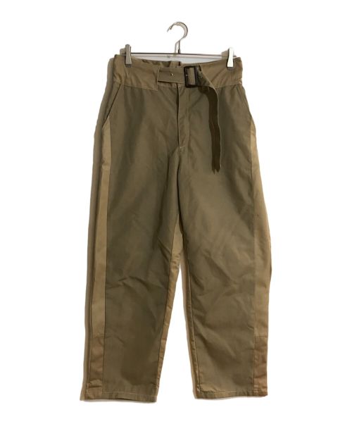 SEEALL（シーオール）SEEALL (シーオール) RECONSTRUCTED TRENCH PANTS/リコンストラクトトレンチパンツ ベージュ サイズ:3の古着・服飾アイテム