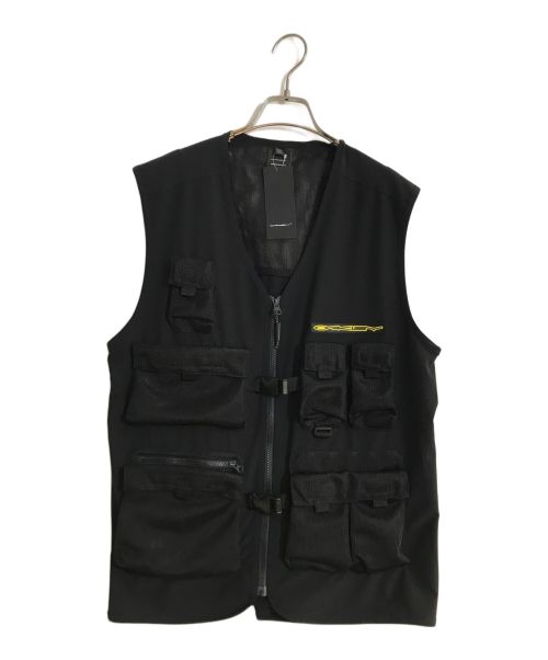 OAKLEY（オークリー）OAKLEY (オークリー) SLAM JAM (サイアム ジャム) STRETCH LOGO PATCH VEST/ストレッチロゴパッチベスト ブラック サイズ:XL 未使用品の古着・服飾アイテム