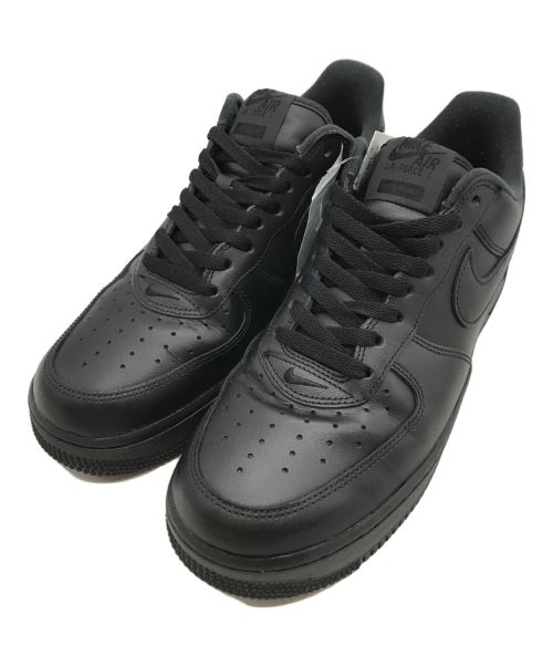 NIKE（ナイキ）NIKE (ナイキ) Supreme (シュプリーム) AIR FORCE 1 LOW/エアフォース1ロウ Black サイズ:27.5cmの古着・服飾アイテム