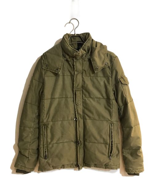 wjk（ダブルジェイケー）wjk (ダブルジェイケー) military down parka/ミリタリーダウンパーカー グリーン サイズ:Mの古着・服飾アイテム