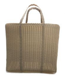 PALOROSA（パロローサ）の古着「BASKET BAG LARGE」｜ベージュ