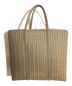 PALOROSA (パロローサ) BASKET BAG LARGE ベージュ：6000円