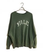 REMI RELIEFレミレリーフ）の古着「YALEスウェット」｜グリーン