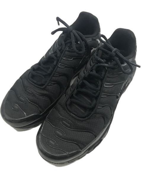 NIKE（ナイキ）NIKE (ナイキ) AIR MAX PLUS/エアマックスプラス BLACK/BLACK-BLACK サイズ:27.5ｃｍの古着・服飾アイテム