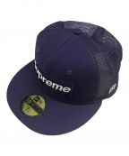 SUPREME×New Eraシュプリーム×ニューエラ）の古着「Box Logo Mesh Back/ボックスロゴメッシュバック」｜パープル