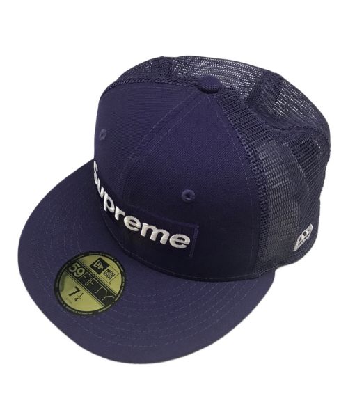 SUPREME（シュプリーム）SUPREME (シュプリーム) New Era (ニューエラ) Box Logo Mesh Back/ボックスロゴメッシュバック パープルの古着・服飾アイテム