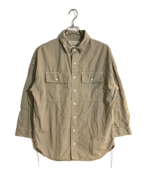 REMI RELIEF（レミレリーフ）REMI RELIEF (レミレリーフ) ワークシャツ ベージュ サイズ:FREEの古着・服飾アイテム