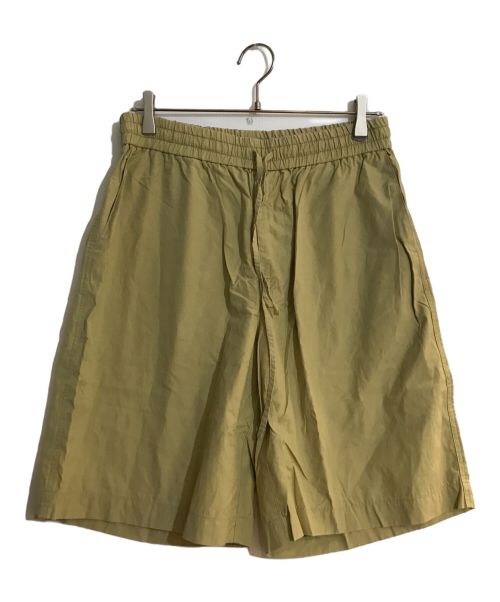 AURALEE（オーラリー）AURALEE (オーラリー) WASHED FINX TWILL SHORTS/ウォッシュドフィンクロスツウィルショーツ イエロー サイズ:4の古着・服飾アイテム