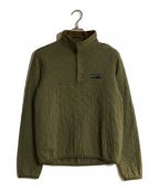 Patagoniaパタゴニア）の古着「Men's Diamond Quilt Snap-T Pullover/メンズダイアモンドキルトスナッププルオーバー」｜グリーン