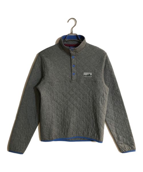 Patagonia（パタゴニア）Patagonia (パタゴニア) Men's Diamond Quilt Snap-T Pullover グレー サイズ:XS 未使用品の古着・服飾アイテム