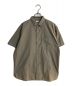 nanamica（ナナミカ）の古着「Regular collar wind H/S shirt/レギュラーカラーウィンドシャツ」｜ベージュ