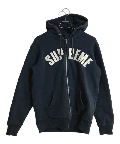 SUPREME（シュプリーム）SUPREME (シュプリーム) Arc Logo Thermal Zip Up/アーチロゴサーマルジッップアップ ネイビー サイズ:Mの古着・服飾アイテム