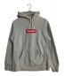 SUPREME（シュプリーム）の古着「BOX LOGO HOODED SWEATSHIRT」｜グレー