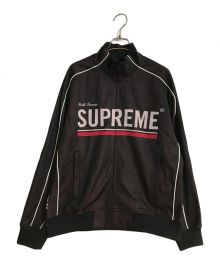 SUPREME（シュプリーム）の古着「World Famous Jacquard Jacket/ワールド ジャカード トラック ジャケット」｜ブラック