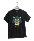 KENZOケンゾー）の古着「CLASSIC TIGER TEE S/S」｜ブラック×グリーン