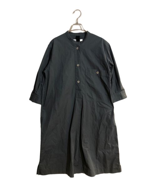 MHL（エムエイチエル）MHL (エムエイチエル) DRY COTTON POPLIN/ドライコットンポプリン ネイビー サイズ:2の古着・服飾アイテム