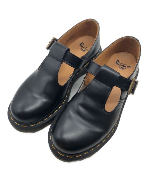 Dr.Martens（ドクターマーチン）Dr.Martens (ドクターマーチン) POLLEY-T バーシューズ  ブラック サイズ:US L7の古着・服飾アイテム