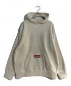 SUPREMEシュプリーム）の古着「Polartec Hooded Sweatshirt」｜アイボリー