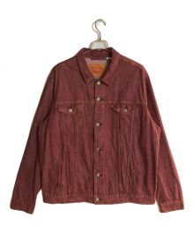 LEVI'S（リーバイス）の古着「THE TRUCKER RINSE WASH」｜レッド