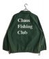 CHAOS FISHING CLUB (カオスフィッシングクラブ) LOGO 3 LAYER COACH JACKET/ロゴ3レイヤーコーチジャケット グリーン サイズ:XL：12000円