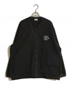 CHAOS FISHING CLUBカオスフィッシングクラブ）の古着「CFC FISH HUNTING JACKET/フィッシュハンティングジャケット」｜グレー