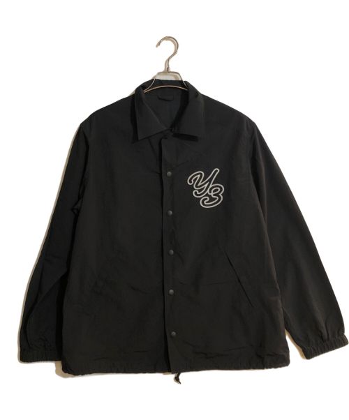 Y-3（ワイスリー）Y-3 (ワイスリー) LOGO COACH JACKET/ロゴコーチジャケット ブラック サイズ:Ｓの古着・服飾アイテム