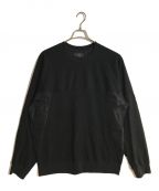 Y-3ワイスリー）の古着「STRETCH TERRY CREW SWEATSHIRT」｜ブラック