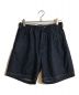 Schott（ショット）の古着「NEP DENIM 2TUCK SHORTS/ネップデニム2タックショーツ」｜ブルー