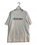 Bristolブリストル）の古着「FLAG LOGO TEE/フラグロゴティー」｜ホワイト