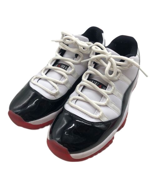 NIKE（ナイキ）NIKE (ナイキ) AIR JORDAN11 RETRO LOW/エアジョーダン11 レトロ ロー ホワイト サイズ:27.5cmの古着・服飾アイテム