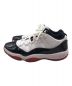 NIKE (ナイキ) AIR JORDAN11 RETRO LOW/エアジョーダン11 レトロ ロー ホワイト サイズ:27.5cm：10000円