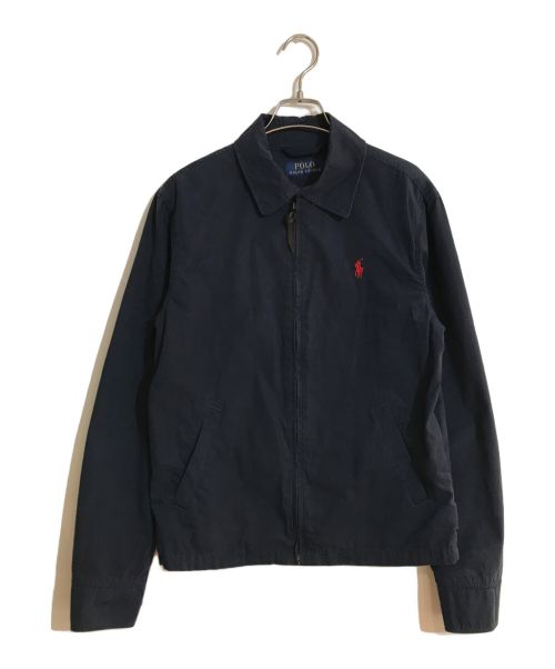 POLO RALPH LAUREN（ポロ・ラルフローレン）POLO RALPH LAUREN (ポロ・ラルフローレン) スイングトップ ネイビー サイズ:XSの古着・服飾アイテム