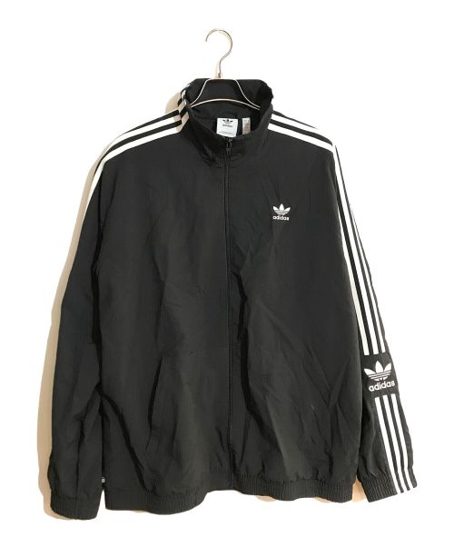 adidas（アディダス）adidas (アディダス) LOCK UP TRACK TOP/ロックアップトラックトップ ブラック サイズ:2XLの古着・服飾アイテム