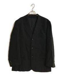 COMME des GARCONS HOMME（コムデギャルソン オム）の古着「アーカイブフェイクラペル3Bジャケット」｜ブラック