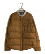 THE NORTHFACE PURPLELABELザ・ノースフェイス パープルレーベル）の古着「バンドカラーダウンシャツ」｜ブラウン