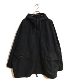 Caledoor（カレドアー）の古着「Weather Cloth Hooded Smock/ ウェザークロスランブリングスモック」｜ネイビー